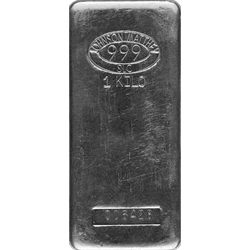 1 Kilo Silver Bar (Valcambi)